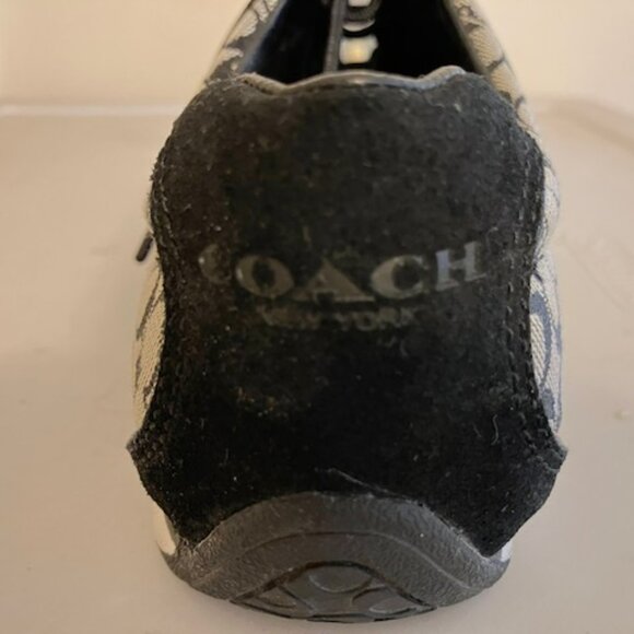 Coach Black CC Sneakers Size 7 - Picture 5 of 5